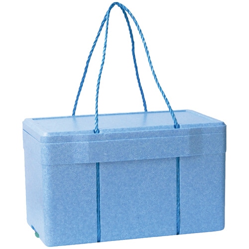 石山　発泡クールボックス　１９．９Ｌ　ブルー　ＴＩ－２００ＰＳ　１個