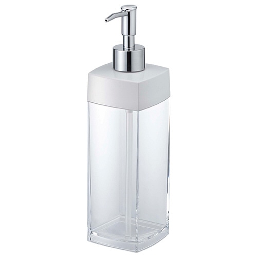 山崎実業 ディスペンサー ルクス 500ml ホワイト 1個