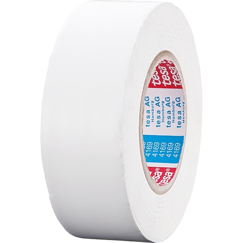 テサテープ ラインテープ 50mm×50m 白 4169PV8-50シロ 1巻