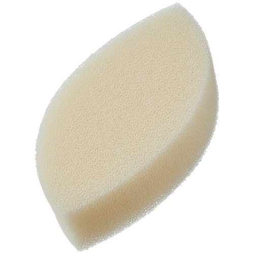 亀の子束子西尾商店　亀の子スポンジＤｏ　木の葉型　クリーム　１個