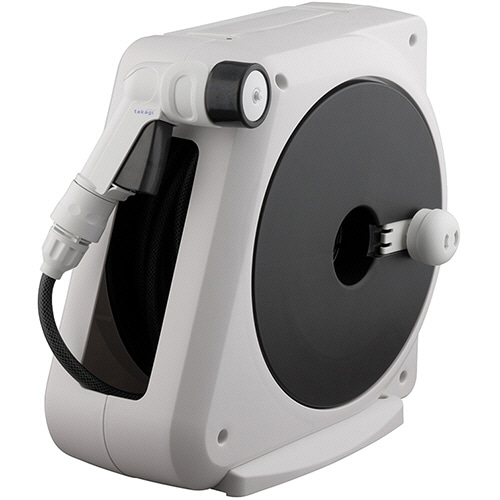 タカギ　ホースリール　オーロラＮＡＮＯ（ＣＧ）　２０ｍ　ＲＭ２２０ＣＧ　１台