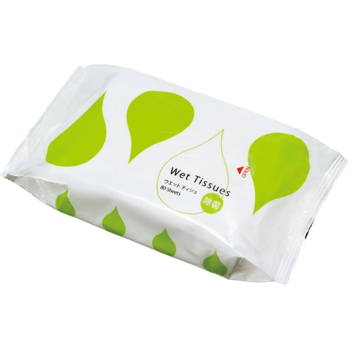 TANOSEE アルコール除菌ウエットティッシュ 詰替用 1パック(80枚)