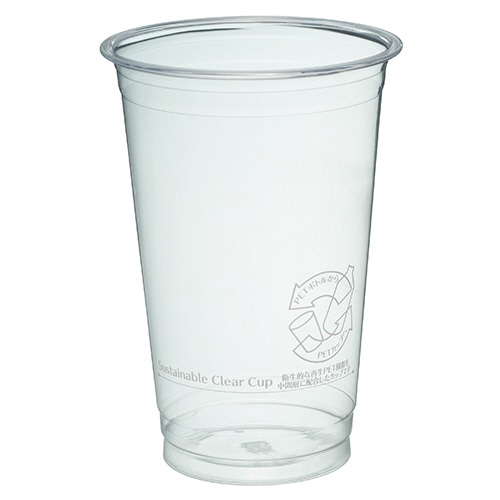 サンナップ サスティナブルクリアーカップ 510mL(17オンス) C92-510SCC 1パック(40個)