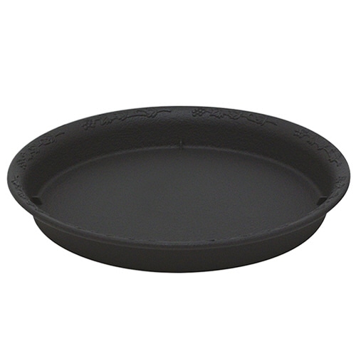 リッチェル ノヴェル プレート 丸 25型N ダークグレー 1個