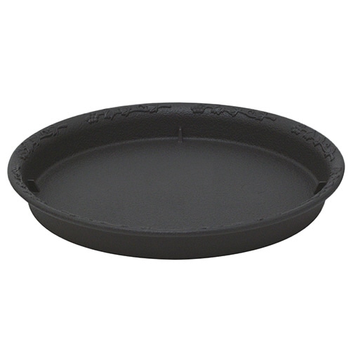 リッチェル ノヴェル プレート 丸 30型N ダークグレー 1個