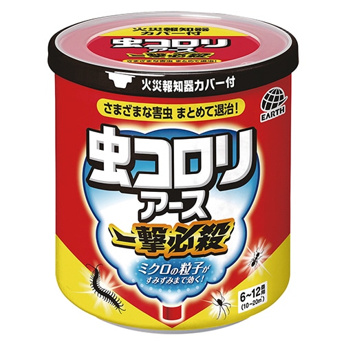 アース製薬 虫コロリ 一撃必殺 6-12畳用 1個