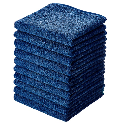 アイ・フィット おしぼりタオル ネイビー HT-NV10 1パック(10枚)