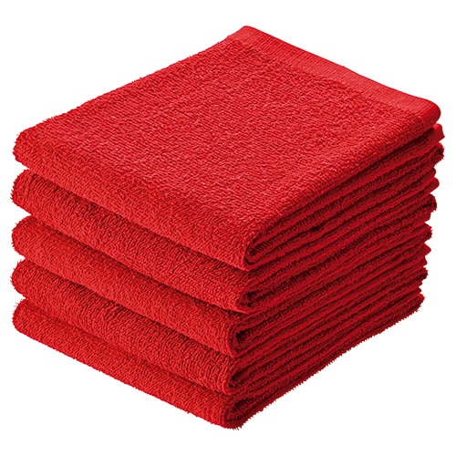 アイ・フィット フェイスタオル ワインレッド FT-WR5 1パック(5枚)