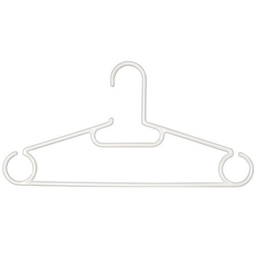 シンコハンガー リビドハンガー ファミリー5P 41cm パールホワイト 1セット(5本)