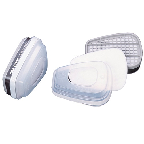 3M 6500シリーズ用有機ガス用吸収缶(防じん機能付き) 6001/5911-S1 1組(2個)