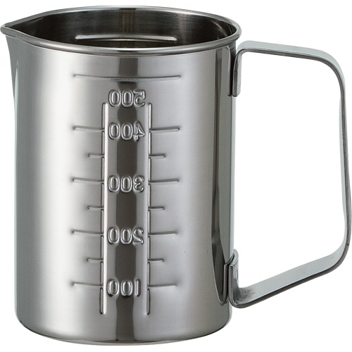 アズワン　ステンビーカー　５００ｍｌ　手付き　６－２２４－０２　１個