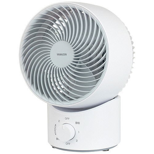 ＹＡＭＡＺＥＮ　１５ｃｍサーキュレーター　ホワイト　ＹＡＳ－ＢＦＫＷ１５１（Ｗ）　１台