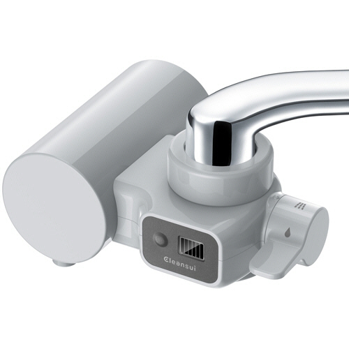 三菱ケミカル・クリンスイ　蛇口直結型浄水器　クリンスイ　グレー　ＣＢ０９６－ＧＹ　１個