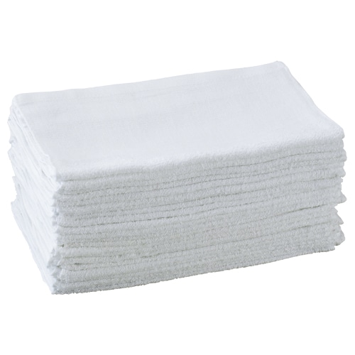 オーミケンシ 業務用タオル 34×85cm ホワイト 1セット(24枚)