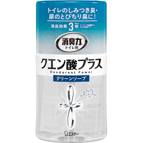 エステー トイレの消臭力 クエン酸プラス クリーンソープ 400ml 1個