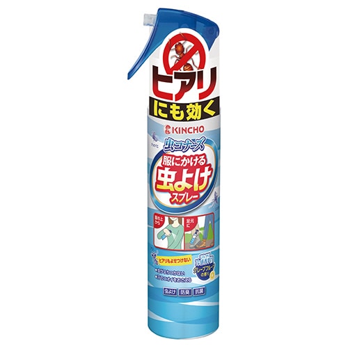大日本除蟲菊 KINCHO 虫コナーズ ヒアリにも効く 服にかける虫よけスプレー 200ml 1本