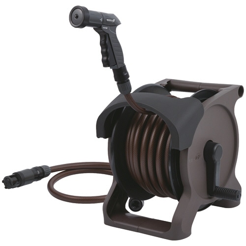 タカギ　ホースリールセット　オーロラＢＡＳＥ　ＰＬＵＳ　３０ｍ　Ｒ１３３０ＢＲＡ　１台