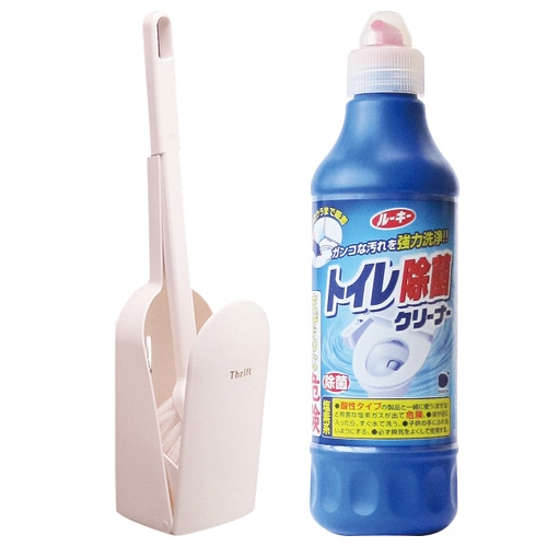 トイレ除菌クリーナー 本体 500ml+トイレブラシセット