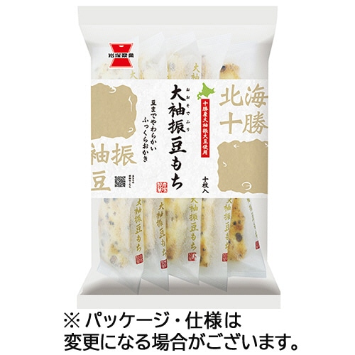 岩塚製菓　大袖振豆もち　１パック（１０枚）