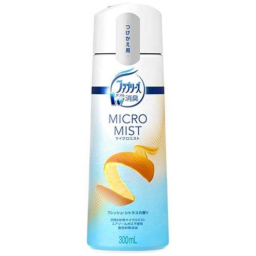 P&G ファブリーズ マイクロミスト フレッシュ・シトラスの香り つけかえ用 300ml 1本