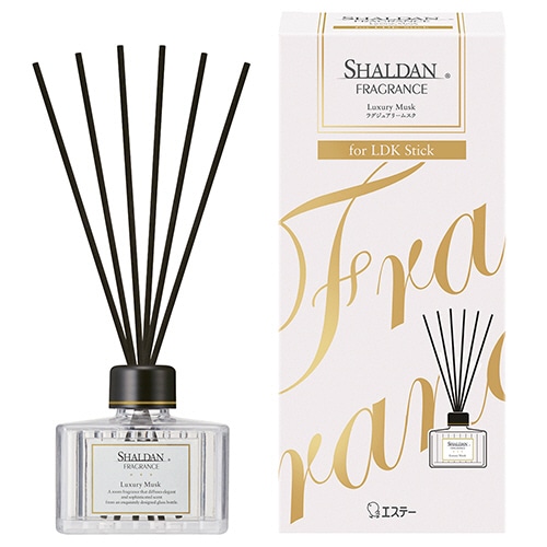 エステー SHALDAN フレグランス for LDK Stick ラグジュアリームスク 本体 80ml 1セット