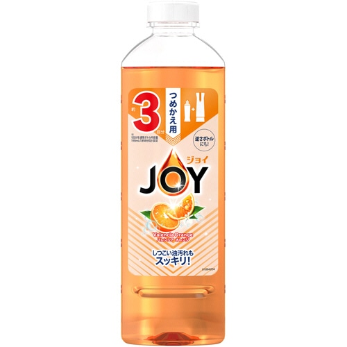 P&G ジョイ コンパクト バレンシアオレンジ つめかえ用 440ml 1本