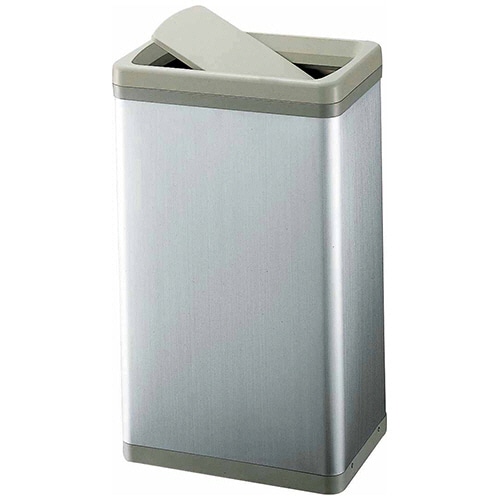 山崎産業　屋内用くず入れ　ローターボックスＥ　ＳＴ（内容器付）　大　ＹＤ－１２７Ｌ－ＳＡ　１台