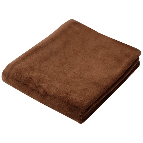 テンダイ　マイクロファイバーひざかけ　ブラウン　１枚