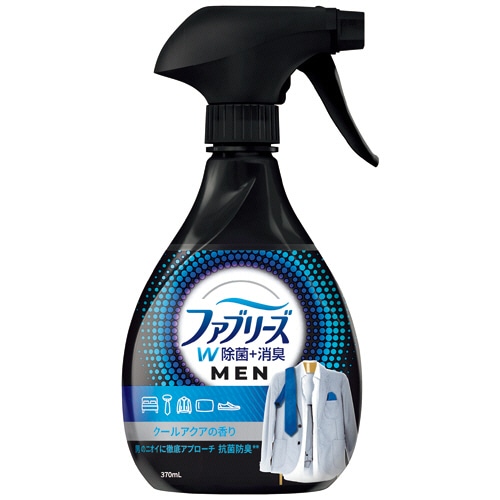 P&G ファブリーズMEN ダブル除菌 クールアクアの香り 本体 370ml 1本