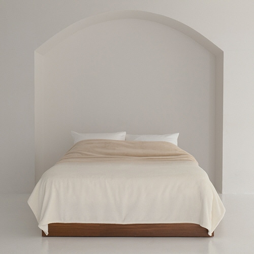 西川　ｈａｕｕ　もちもちブランケット　ＥＰ４５５１　１４０×２００ｃｍ　ベージュ　ＦＱ０４０４５５２７３００　１枚