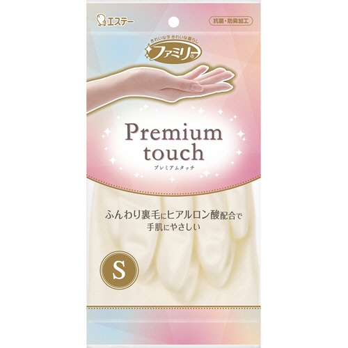 エステー ファミリー プレミアムタッチ ヒアルロン酸 パールホワイト S 1双