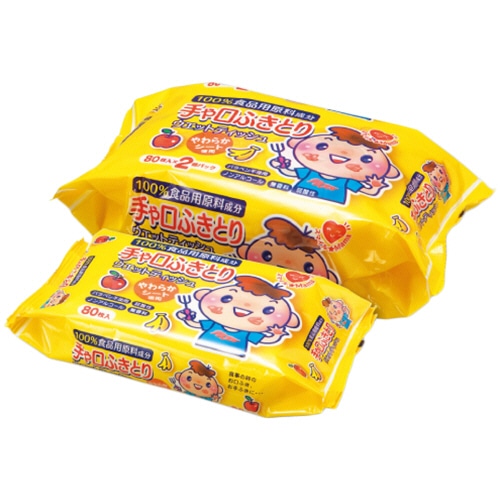 ティー・エイチ・ティー 手や口ふきとりウェットティッシュ 1パック(160枚:80枚×2個)
