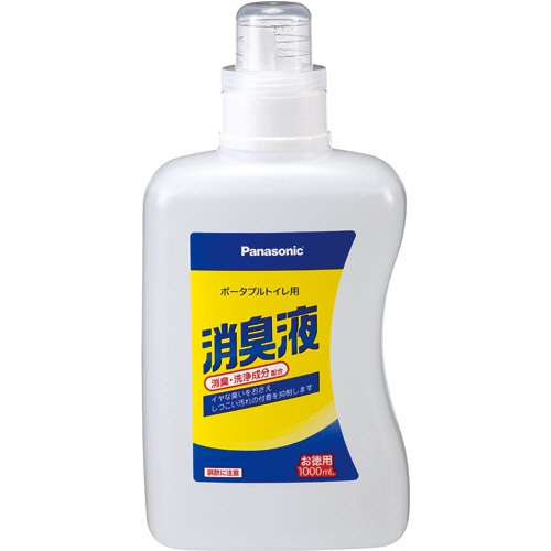 パナソニック エイジフリー ポータブルトイレ用消臭液 無色タイプ 1000mL VALTBL1LM 1本