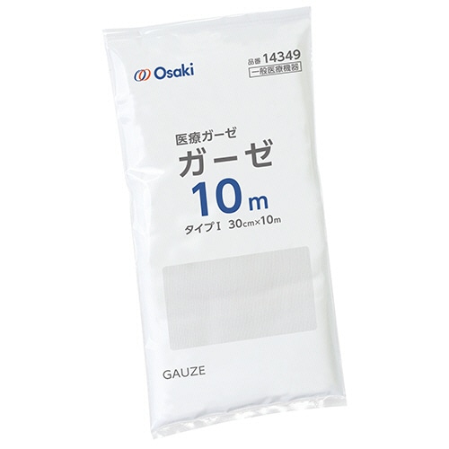 オオサキメディカル オオサキガーゼ 30cm×10m 52301 1枚