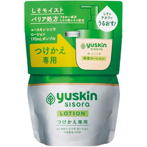 ユースキン製薬 ユースキン シソラ ローション 170mL ポンプつけかえパウチ 1個