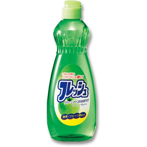 ロケット石鹸 フルーツ酸配合 フレッシュ グリーンアップル 本体 600mL 1本