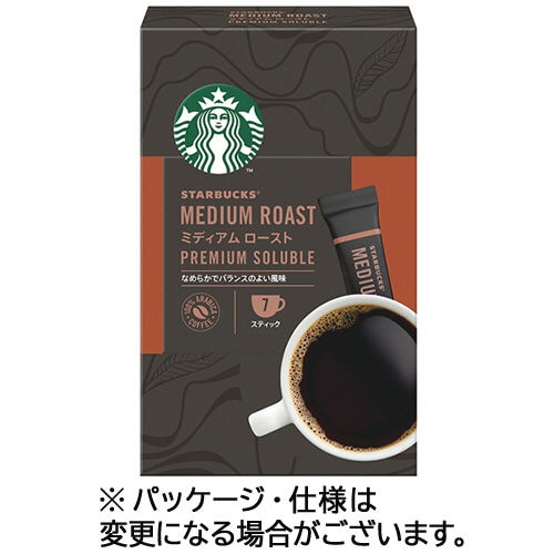 ネスレ スターバックス プレミアム ソリュブル ミディアム ロースト 1箱(7本)