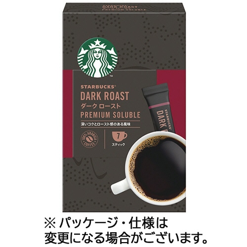 ネスレ スターバックス プレミアム ソリュブル ダーク ロースト 1箱(7本)