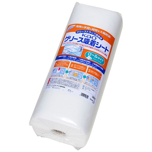 花王 Kaoグリース吸着シート ロールタイプ 1本