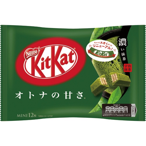 ネスレ キットカット ミニ オトナの甘さ 濃い抹茶 1袋(12枚)