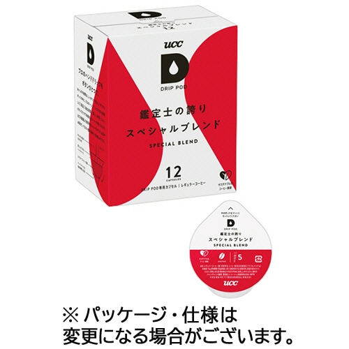 UCC DRIP POD(ドリップポッド) 鑑定士の誇り スペシャルブレンド 1箱(12杯)