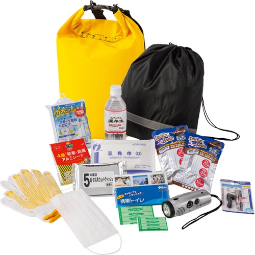 河本総合防災 ドライバッグ防災セット 1人用 1セット