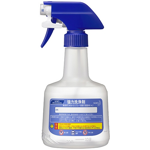 花王 強力洗浄剤 業務用つめかえスプレー容器 ロック付き 600mL 1個