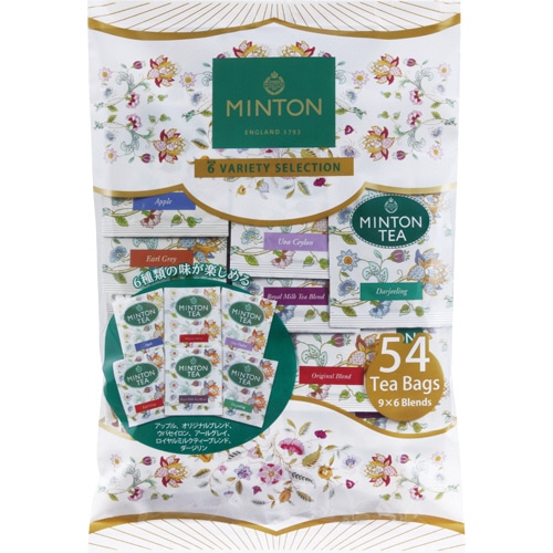 MINTON ティーバッグ バラエティパック 1袋(54バッグ)