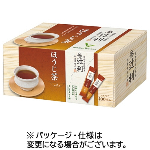 片岡物産 辻利 インスタントほうじ茶 1箱(100本)