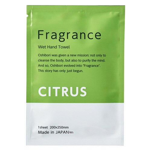 ニーズ　Ｆｒａｇｒａｎｃｅ　香り付き厚手おしぼり　シトラス　ＦＯ－Ｃ　１パック（１００枚）