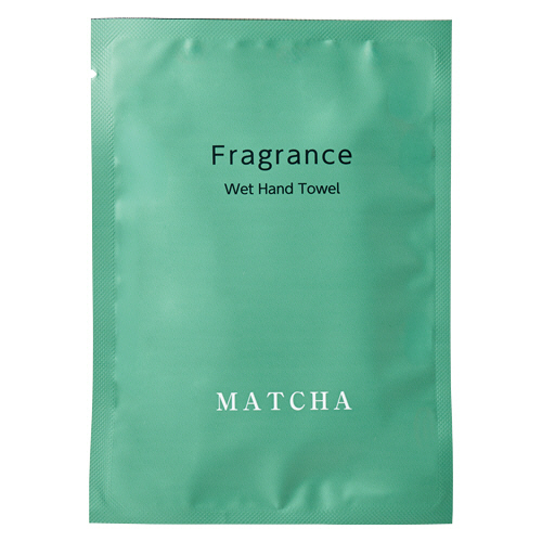今村紙工　Ｆｒａｇｒａｎｃｅ　香り付き厚手おしぼり　抹茶　ＦＯ－Ｍ　１パック（１００枚）
