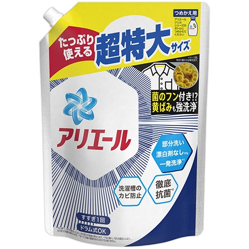 P&G アリエール バイオサイエンスジェル つめかえ 超特大 1000g 1パック