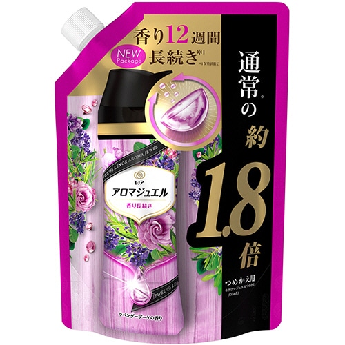 P&G レノアハピネス アロマジュエル ラベンダーブーケの香り つめかえ用特大 805ml 1パック
