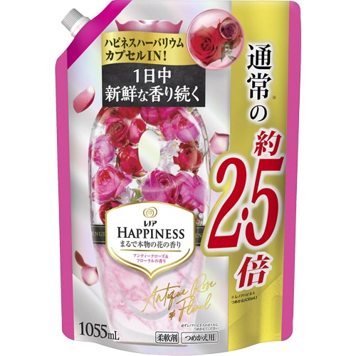 P&G レノアハピネス アンティークローズ&フローラルの香り つめかえ用特大 1055ml 1パック
